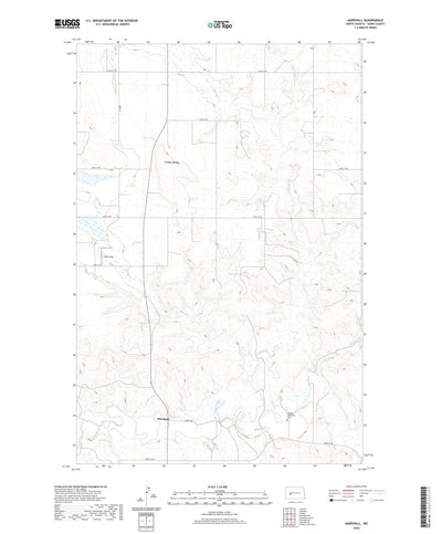 United States Geological Survey Marshall, ND (2020, 24000-Scale) digital map