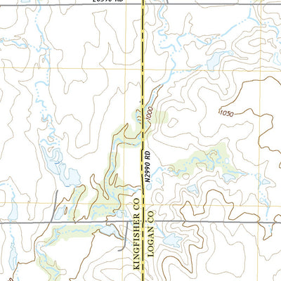 United States Geological Survey Marshall West, OK (2022, 24000-Scale) digital map