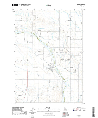 United States Geological Survey Marsing, ID (2020, 24000-Scale) digital map