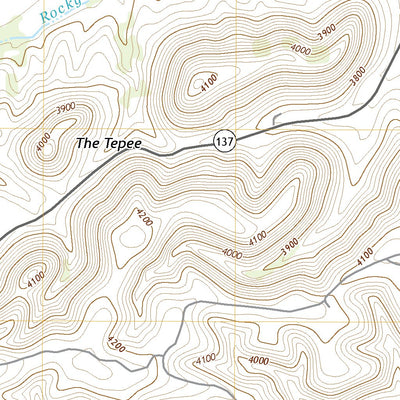 United States Geological Survey Martha Creek, NM (2020, 24000-Scale) digital map