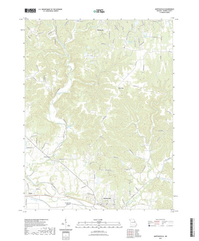 United States Geological Survey Marthasville, MO (2021, 24000-Scale) digital map