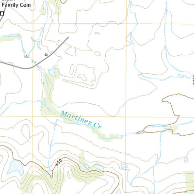 United States Geological Survey Martinez, TX (2022, 24000-Scale) digital map