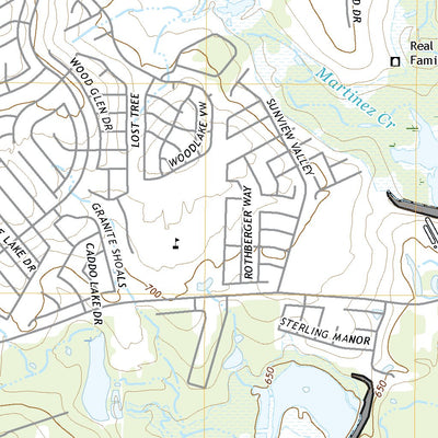 United States Geological Survey Martinez, TX (2022, 24000-Scale) digital map