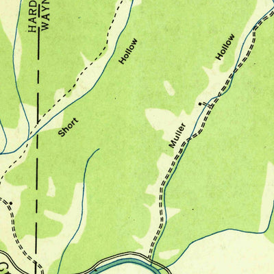 United States Geological Survey Martins Mills, TN (1936, 24000-Scale) digital map