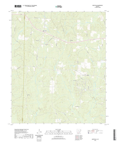 United States Geological Survey Marysville, AR (2020, 24000-Scale) digital map