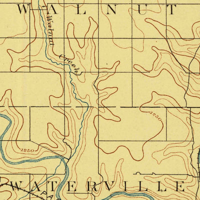 United States Geological Survey Marysville, KS (1889, 125000-Scale) digital map