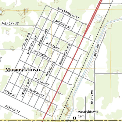 United States Geological Survey Masaryktown, FL (2021, 24000-Scale) digital map