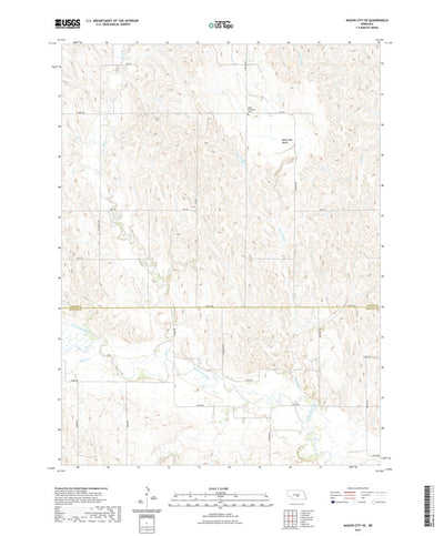 United States Geological Survey Mason City SE, NE (2021, 24000-Scale) digital map