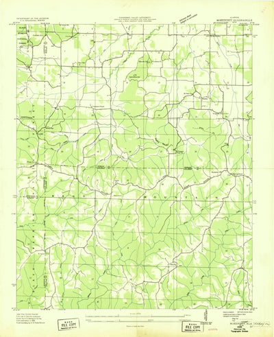 United States Geological Survey Massey, AL (1936, 24000-Scale) digital map