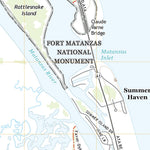 United States Geological Survey Matanzas Inlet, FL (2021, 24000-Scale) digital map