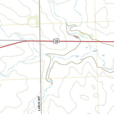 United States Geological Survey Matlock, IA (2022, 24000-Scale) digital map