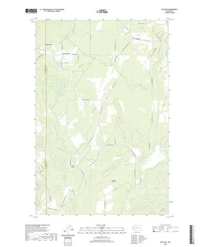 United States Geological Survey Matlock, WA (2020, 24000-Scale) digital map
