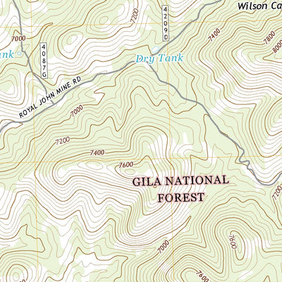 United States Geological Survey Maverick Mountain, NM (2020, 24000-Scale) digital map