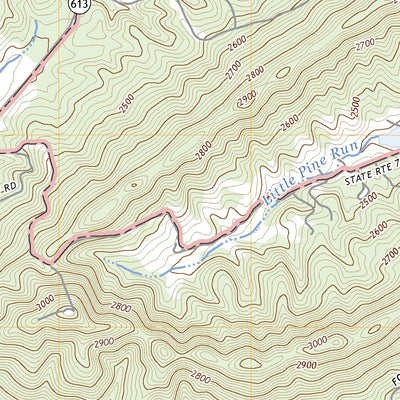 United States Geological Survey Max Meadows, VA (2022, 24000-Scale) digital map