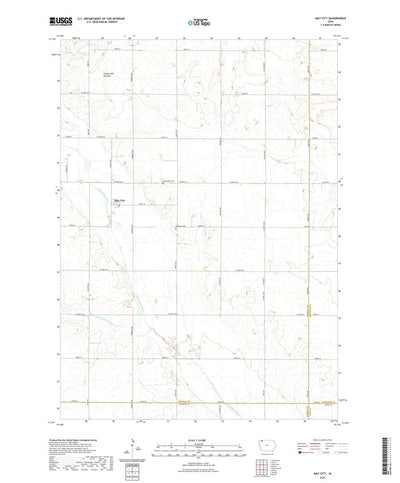 United States Geological Survey May City, IA (2022, 24000-Scale) digital map