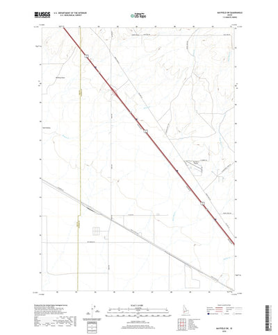United States Geological Survey Mayfield SW, ID (2020, 24000-Scale) digital map