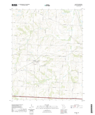 United States Geological Survey Mayview, MO (2021, 24000-Scale) digital map