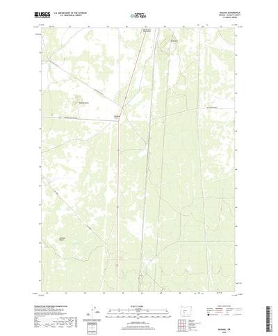 United States Geological Survey Mazama, OR (2020, 24000-Scale) digital map