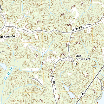 United States Geological Survey McAdams, MS (2020, 24000-Scale) digital map