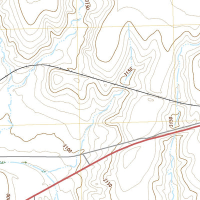 United States Geological Survey McAllaster SE, KS (2022, 24000-Scale) digital map