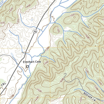 United States Geological Survey McCloud, TN (2022, 24000-Scale) digital map