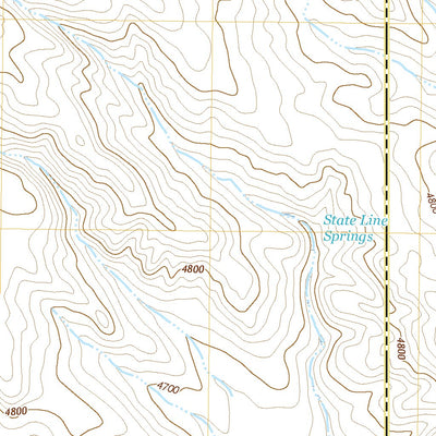 United States Geological Survey McCompsey Pass, WY (2021, 24000-Scale) digital map