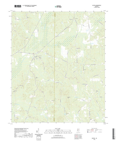 United States Geological Survey McCool, MS (2020, 24000-Scale) digital map