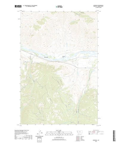 United States Geological Survey McDonald, MT (2020, 24000-Scale) digital map