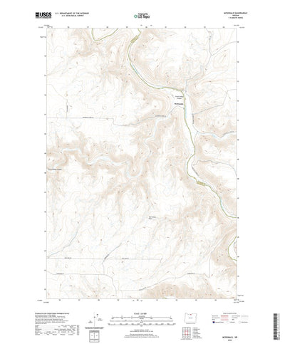 United States Geological Survey McDonald, OR (2020, 24000-Scale) digital map