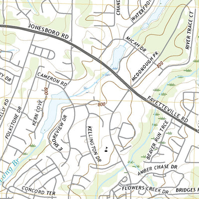 United States Geological Survey McDonough, GA (2020, 24000-Scale) digital map