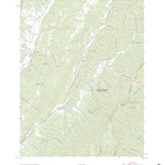 United States Geological Survey McDowell, VA (2022, 24000-Scale) digital map