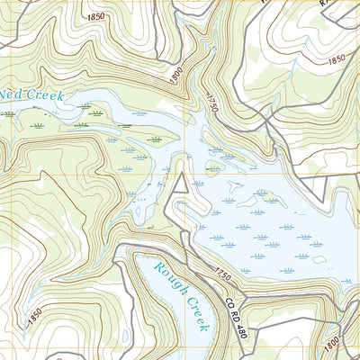 United States Geological Survey McEwen Draw, TX (2022, 24000-Scale) digital map