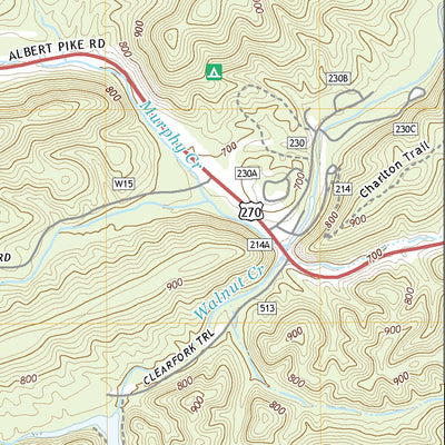 United States Geological Survey McGraw Mountain, AR (2020, 24000-Scale) digital map