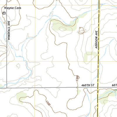 United States Geological Survey McIntire, IA (2022, 24000-Scale) digital map