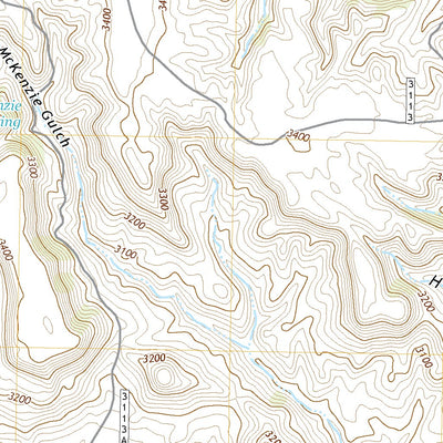 United States Geological Survey McKenzie Butte, SD (2021, 24000-Scale) digital map