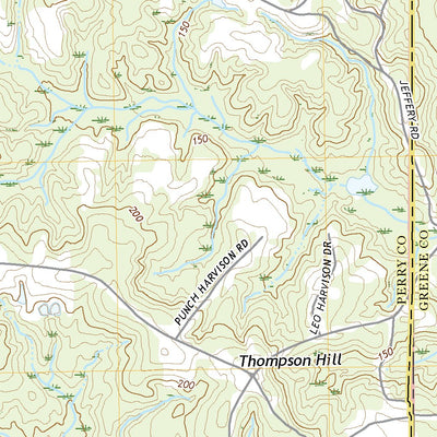 United States Geological Survey McLain, MS (2021, 24000-Scale) digital map