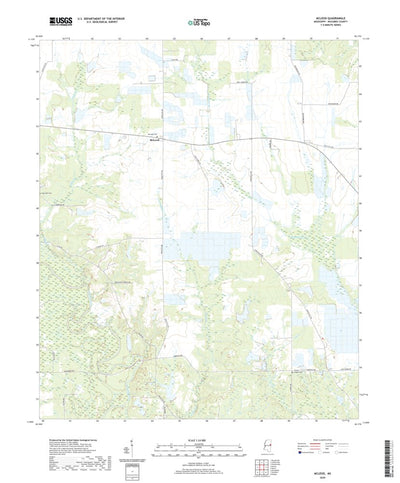United States Geological Survey McLeod, MS (2020, 24000-Scale) digital map