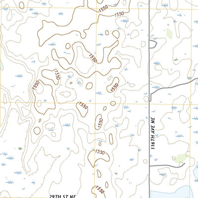 United States Geological Survey McVille SE, ND (2020, 24000-Scale) digital map