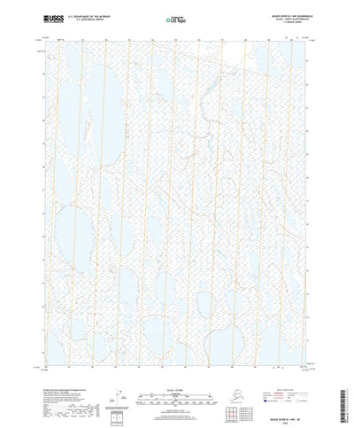 United States Geological Survey Meade River B-1 NW, AK (2020, 25000-Scale) digital map