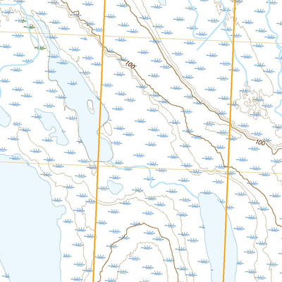 United States Geological Survey Meade River B-1 NW, AK (2020, 25000-Scale) digital map