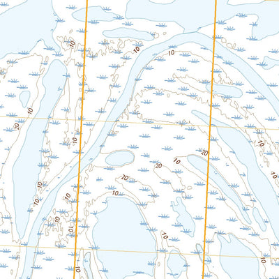 United States Geological Survey Meade River D-1 NE, AK (2020, 25000-Scale) digital map