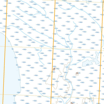 United States Geological Survey Meade River D-1 NW, AK (2020, 25000-Scale) digital map