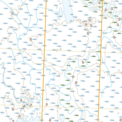 United States Geological Survey Meade River D-2 NE, AK (2020, 25000-Scale) digital map