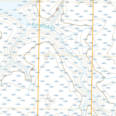 United States Geological Survey Meade River D-4 SE, AK (2020, 25000-Scale) digital map