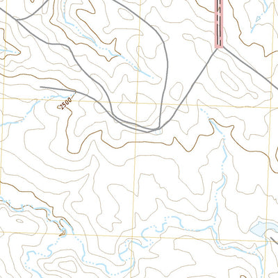 United States Geological Survey Meadow NW, SD (2021, 24000-Scale) digital map