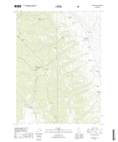 United States Geological Survey Meadowville, UT (2020, 24000-Scale) digital map