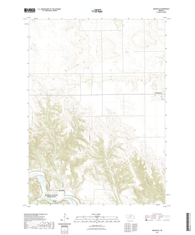 United States Geological Survey Meadville, NE (2021, 24000-Scale) digital map