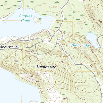 United States Geological Survey Meddybemps Lake West, ME (2021, 24000-Scale) digital map