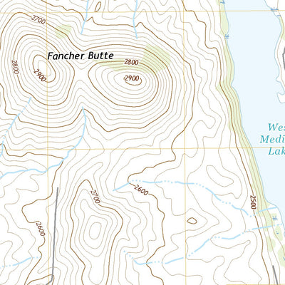 United States Geological Survey Medical Lake, WA (2020, 24000-Scale) digital map
