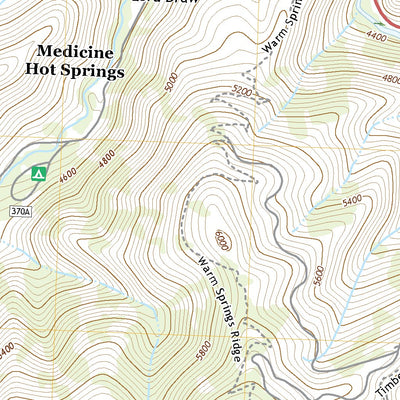 United States Geological Survey Medicine Hot Springs, MT (2020, 24000-Scale) digital map